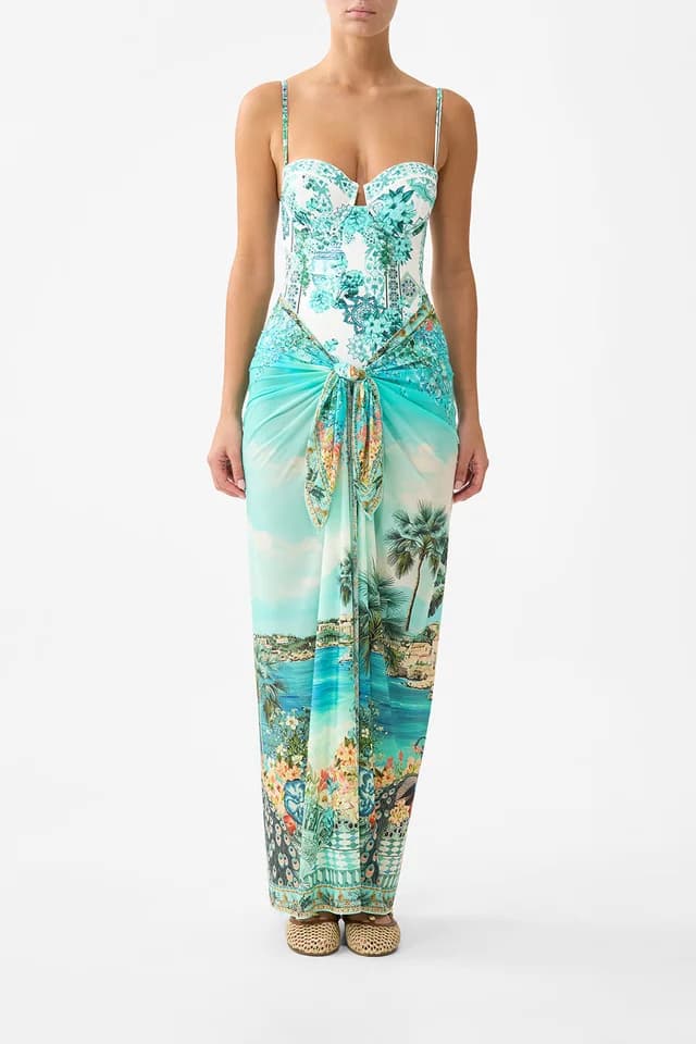 Camilla eBoutique MULTI WEAR LONG SARONG BALEARIC BEBÉ, image 1 of 1 from CAMILLA