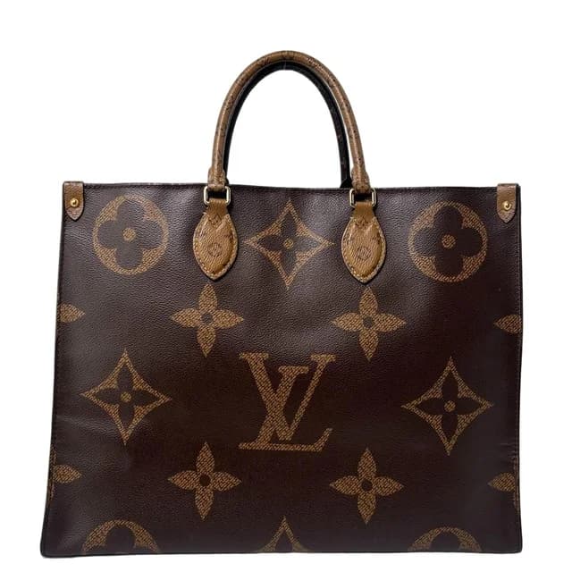 Louis Vuitton Monogram Giant On The Go GM Tote Bag in Leather from The Reluxe, photo 1 of 1