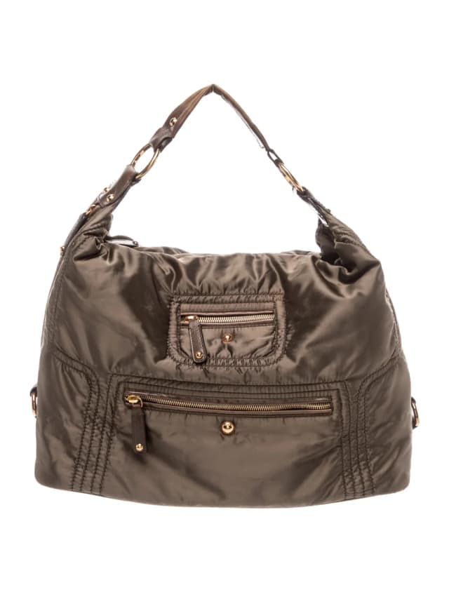 Tod's Nylon Top Handle Bag in gray Nylon from The RealReal, photo 1 of 1