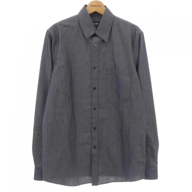 Fendi Shirt Gray 39 in Grey from The Reluxe, photo 1 of 1