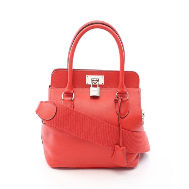 Hermès Handbag Tool Box 20 le Ju Pivoine 2-Way le Ju Leather in Leather from The Reluxe, photo 1 of 1