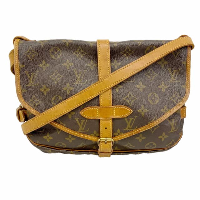 Louis Vuitton Shoulder Bag Monogram Saumur 30 Brown in Brown from The Reluxe, photo 1 of 1