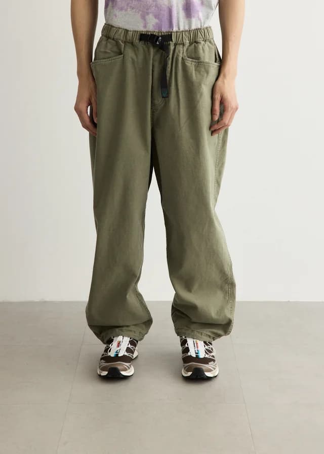 SOUTH2 WEST8 Belted Logger Pants in B-Olive, image 1 of 1 from Incu