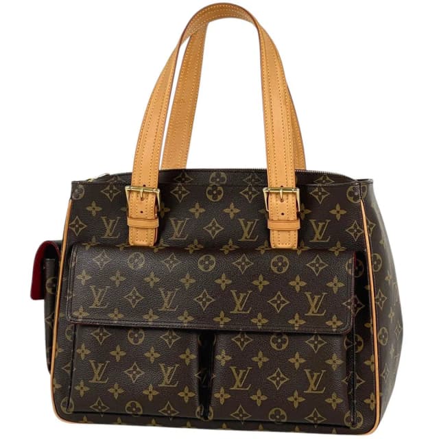 Louis Vuitton Multipuri City Handbag Shoulder Tote Monogram Brown in Brown Leather from The Reluxe, photo 1 of 1