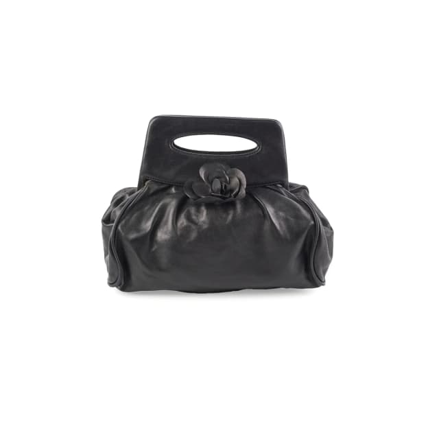 Chanel Vintage Black Top Handle Bag in Black from The Purse Affair, photo 1 of 1