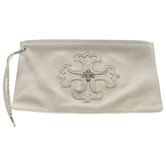 Chrome Hearts Filig Plus Rhodium Processed Clutch White in White from The Reluxe, photo 1 of 1