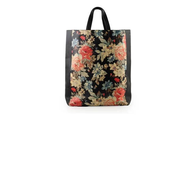 Celine Floral Vertical Cabas Tote in Leather from The Purse Affair, photo 1 of 1