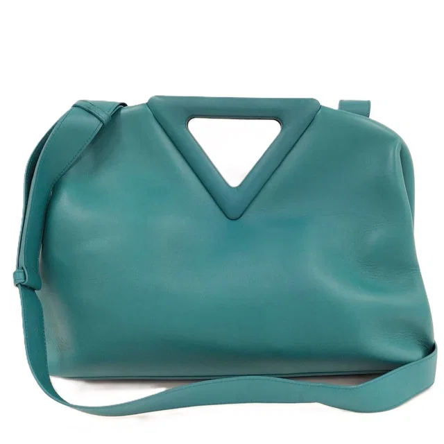Bottega Veneta The Triangle Point in Leather from The Reluxe, photo 1 of 1