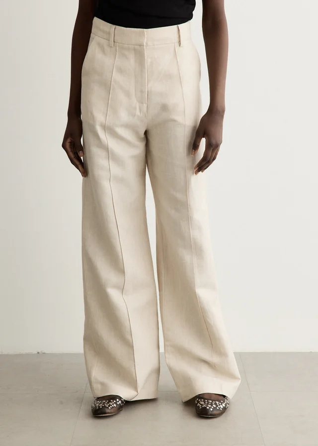Anna Quan Adam Pants in STONE, image 1 of 1 from Incu
