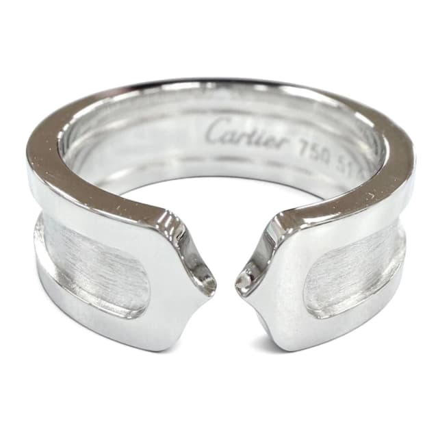 Cartier C2 Ring 750 White Gold in White from The Reluxe, photo 1 of 1