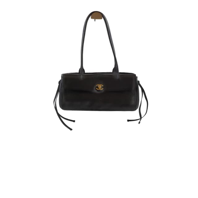 Chanel Stitch Urban East West Calfskin Black in Black Calfskin from The Purse Affair, photo 1 of 1