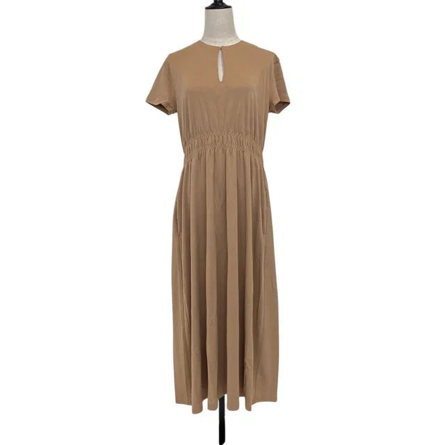 Max Mara MM by Cannon Modal Blend Dress L Beige in Beige from The Reluxe, photo 1 of 1