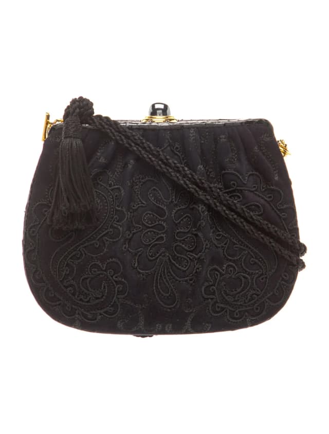Judith Leiber Crossbody Bag in black Leather from The RealReal, photo 1 of 1