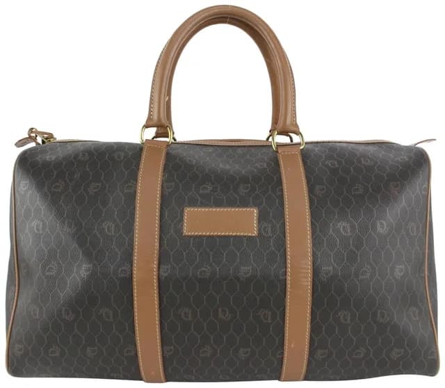 Dior Black Monogram Trotter Boston Duffle Bag in Black Canvas from Bagriculture, photo 1 of 1