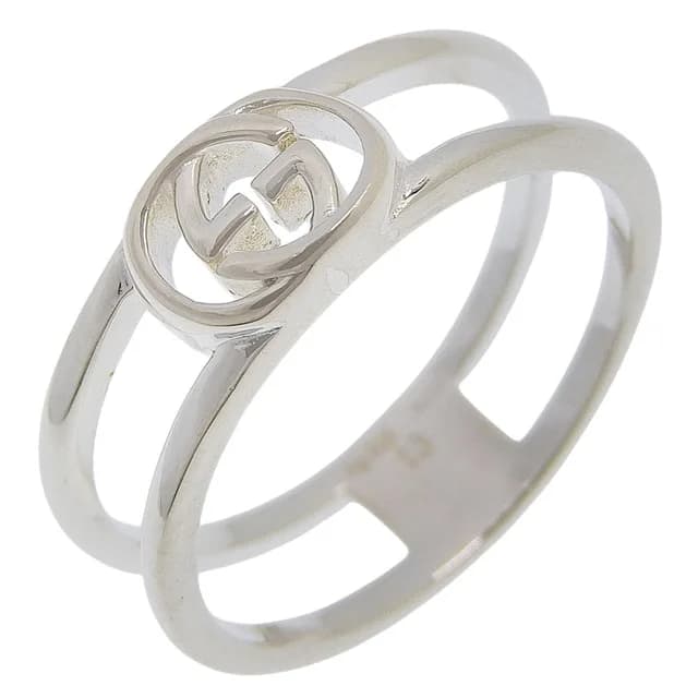Gucci Interlocking G 925 Sterling Silver Ring in Silver from The Reluxe, photo 1 of 1