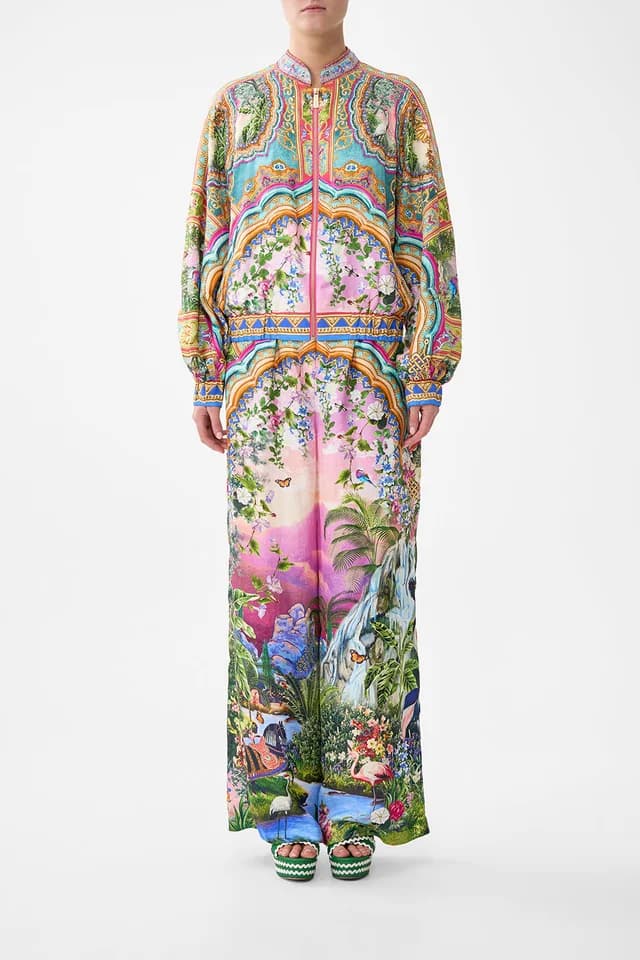 Camilla eBoutique BOMBER JACKET WITH SHIRRED CUFF TURKISH DELIGHT, image 1 of 1 from CAMILLA