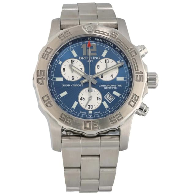 Breitling Colt Chronograph II A73387 44mm Stainless Steel Watch from H&T, photo 1 of 1