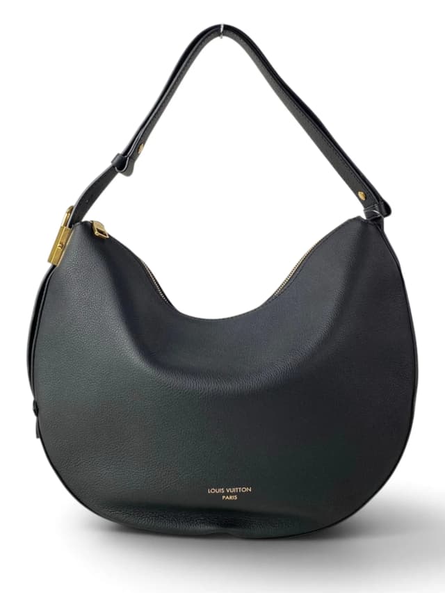 Louis Vuitton Noir Low-Key Cookie MM Shoulder Bag in Black Calfskin from Season 2 Consign, photo 1 of 1