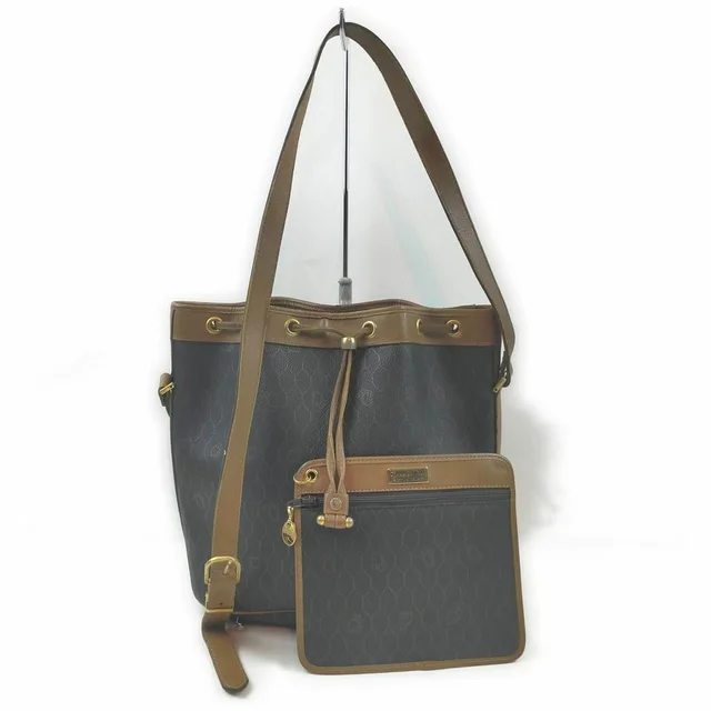 Dior Black Monogram Bucket with Pouch in Black Leather from Bagriculture, photo 1 of 1