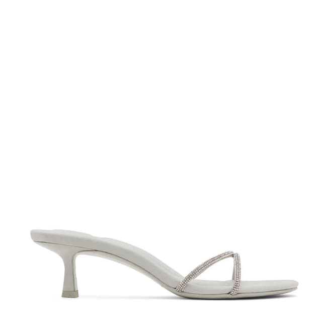 Alexander Wang Dahlia Heels 50 Mules, Alloy, image 1 of 1 from Cultstatus