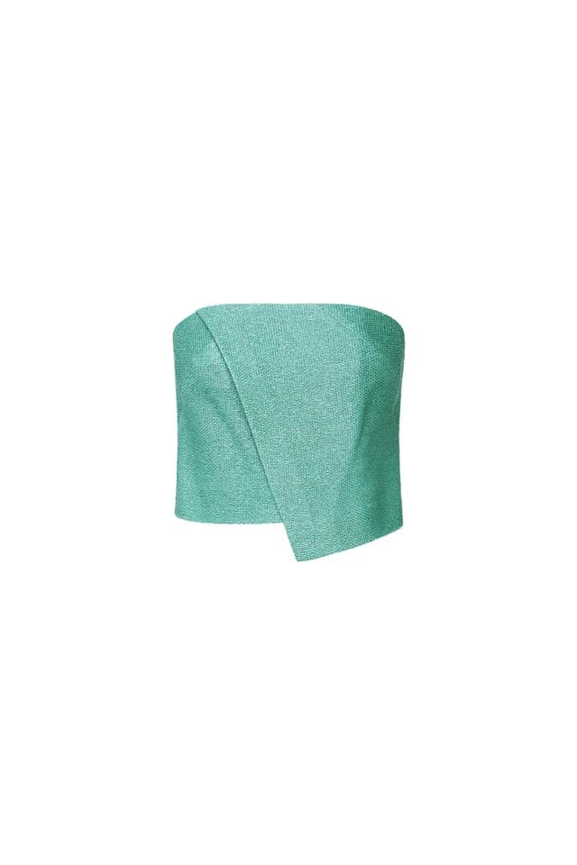 MANNING CARTELL Venetian Holiday Bustier in AQUA, image 1 of 1 from Manning Cartell