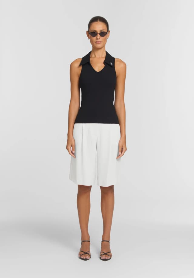VIKTORIA & WOODS United Top in BLACK, image 1 of 1 from Viktoria & Woods