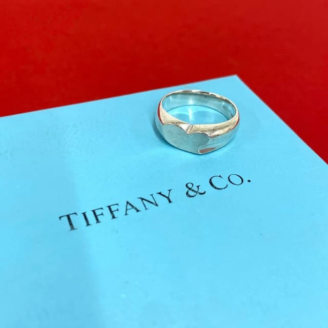 Tiffany & Co. Vintage Signet Ring 925 Sterling Silver in Silver from The Reluxe, photo 1 of 1