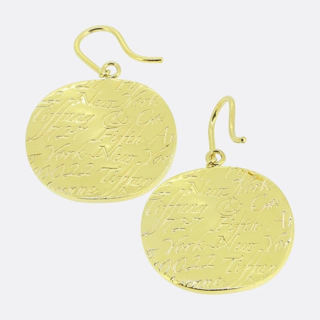 Tiffany & Co. Notes Earrings from The Vintage Jeweller, photo 1 of 1