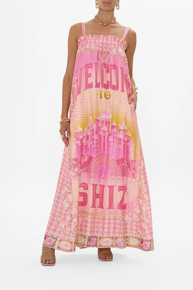 Camilla eBoutique WIDE STRAP SUNDRESS TOTALLY OZMOPOLITAN, image 1 of 1 from CAMILLA