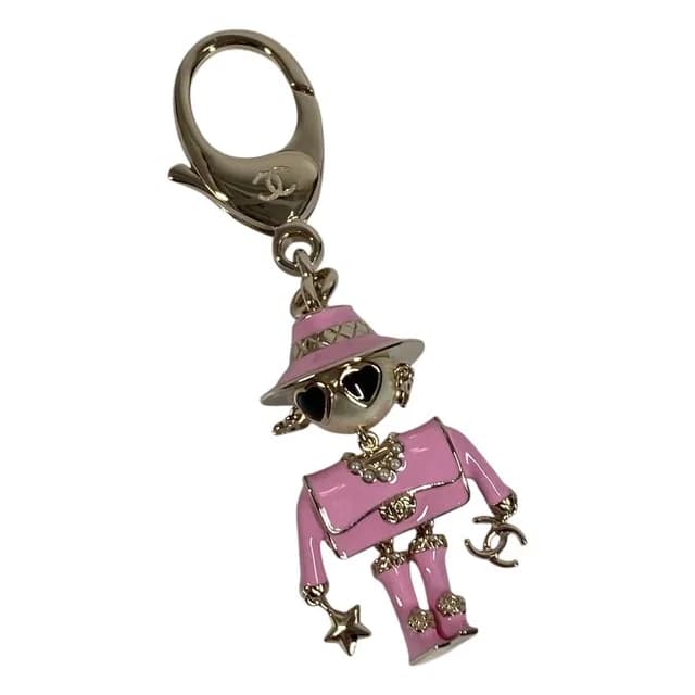 Chanel Key Holder Gabrielle CC Logo Metal Pink in Pink from The Reluxe, photo 1 of 1