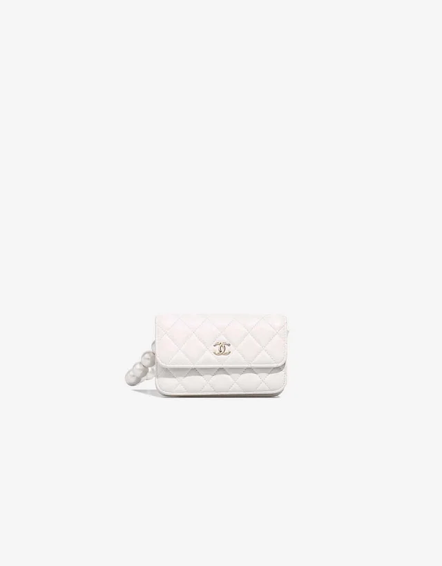 Chanel Clutch Mini in White Lambskin from SACLÀB, photo 1 of 1