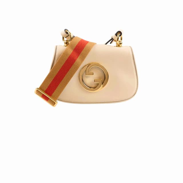 Gucci Blondie Crossbody Ivory in White Leather from The Purse Affair, photo 1 of 1