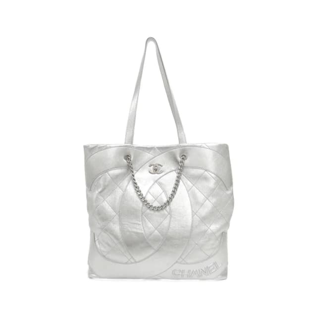Chanel Bag Handbag Silver in Silver from The Reluxe, photo 1 of 1