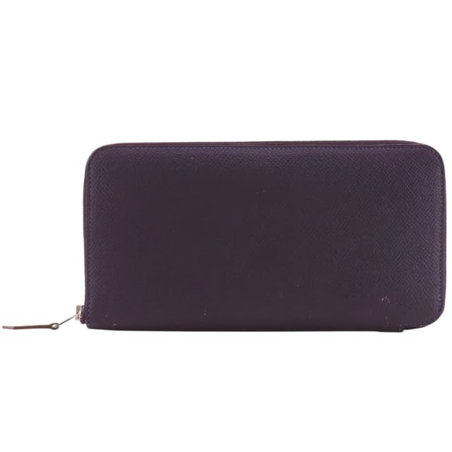 Hermès Azap Silk In Long Veau Purple Silver D Wallet in Purple Calfskin from The Reluxe, photo 1 of 1
