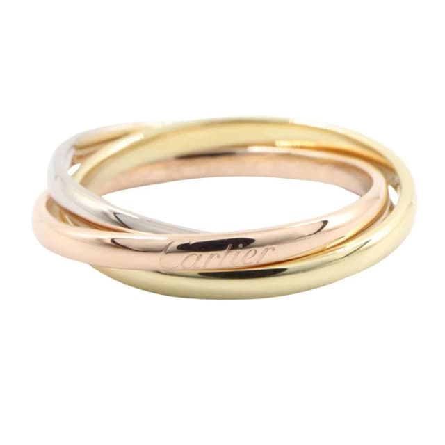 Cartier Ring Trinity SM 18k White Gold in White from The Reluxe, photo 1 of 1