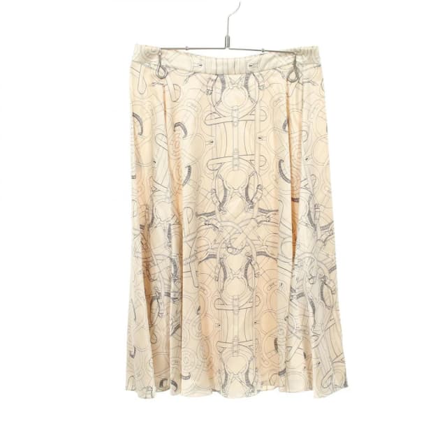 Hermès Skirt Eperon D'or Silk Apron d'Or in Silk from The Reluxe, photo 1 of 1