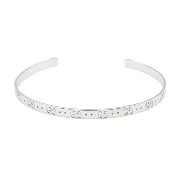 Gucci Bracelet Icon 18 18K White Gold in White from The Reluxe, photo 1 of 1