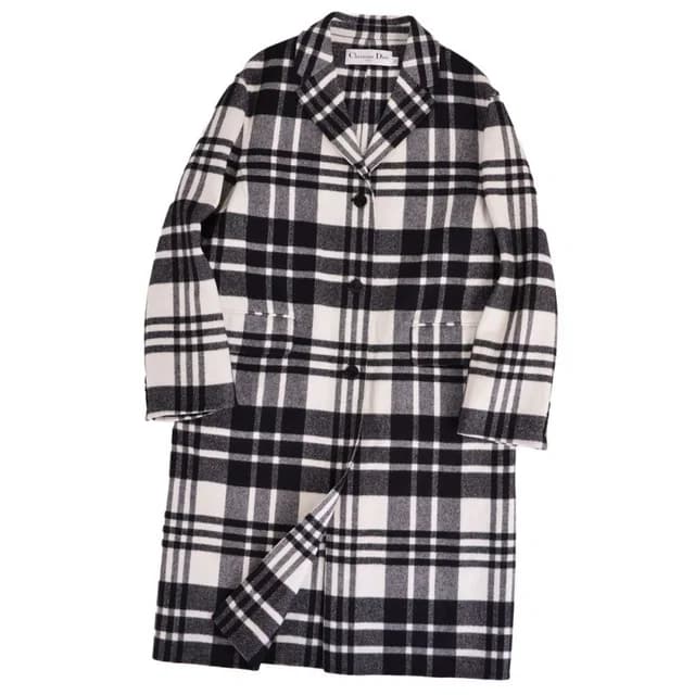 Dior Coat Black in Black Wool from The Reluxe, photo 1 of 1