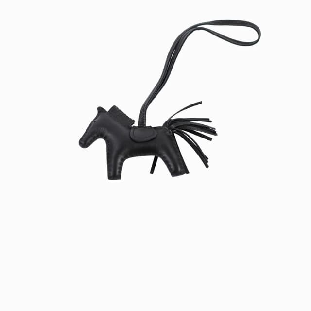 Hermès Rodeo Pm Black in Black Leather from The Purse Affair, photo 1 of 1