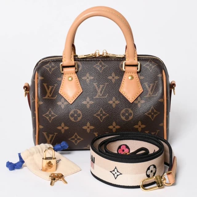 Louis Vuitton Speedy 20 Bandouliere 2-Way Bag Monogram Brown in Brown Woven leather from The Reluxe, photo 1 of 1