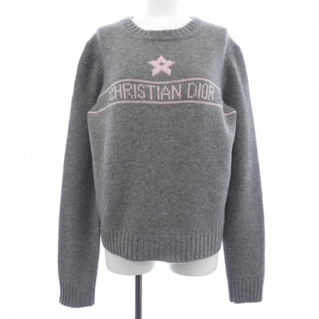 Dior Knit Sweater Gray in Grey Cashmere from The Reluxe, photo 1 of 1