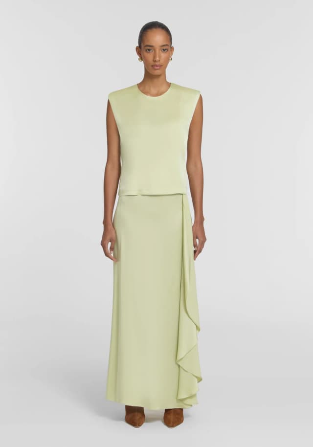 VIKTORIA & WOODS Whisper Top in CELADON, image 1 of 1 from Viktoria & Woods