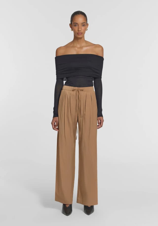 VIKTORIA & WOODS Madden Pant in HAZELNUT, image 1 of 1 from Viktoria & Woods