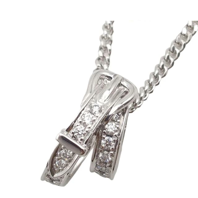 Hermès Etriviere Necklace White Gold 18k Diamond in White from The Reluxe, photo 1 of 1