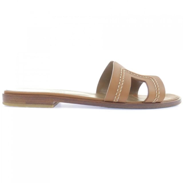 Hermès Sandals Brown in Brown from The Reluxe, photo 1 of 1