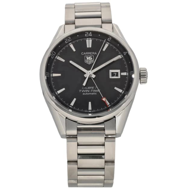 TAG Heuer Carrera WAR2010-0 41mm Stainless Steel Watch from H&T, photo 1 of 1