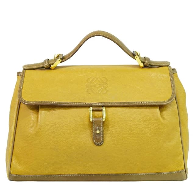Loewe Anagram Handbag Leather Light Brown Bag in Brown Leather from The Reluxe, photo 1 of 1