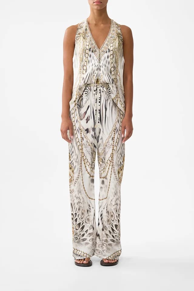 Camilla eBoutique BIAS CUT DRAWSTRING PANT LADY LIONHEART, image 1 of 1 from CAMILLA