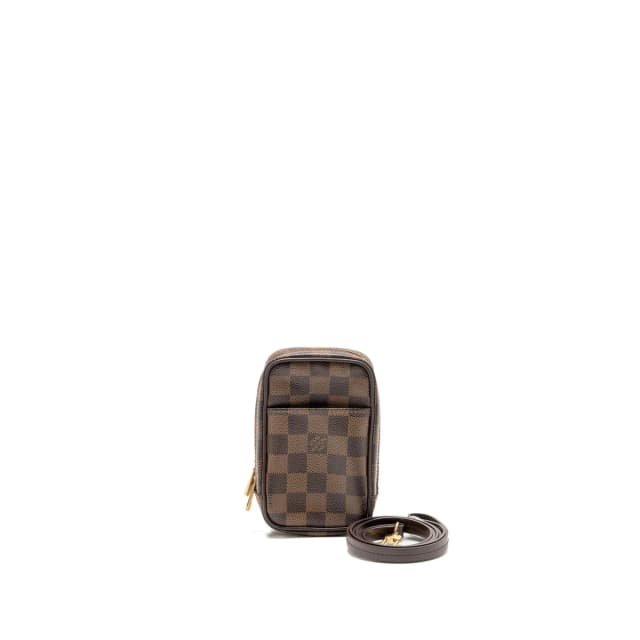 Louis Vuitton vintage Etui Okapi pm damier ebene canvas GHW in Brown Canvas from EMIER, photo 1 of 1
