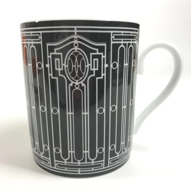 Hermès Mug H Deco Ceramic Black in Black Ceramic from The Reluxe, photo 1 of 1